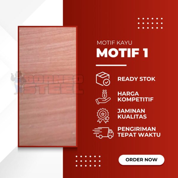 Palfon PVC - Motif Kayu - Gambar 2