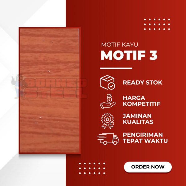Palfon PVC - Motif Kayu - Gambar 4