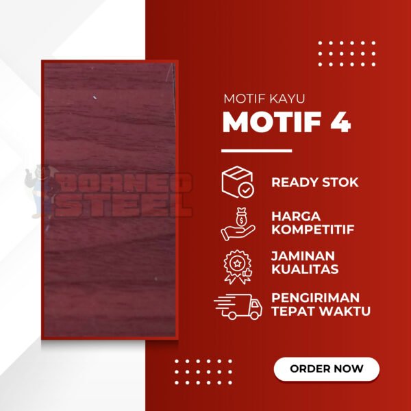Palfon PVC - Motif Kayu - Gambar 5
