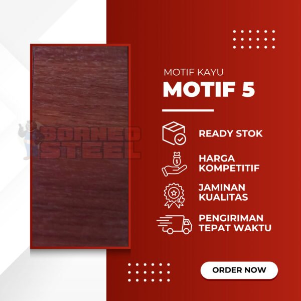Palfon PVC - Motif Kayu - Gambar 6